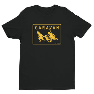 Caravan Black Short Sleeve Premium T-shirt | NoQuarter.us