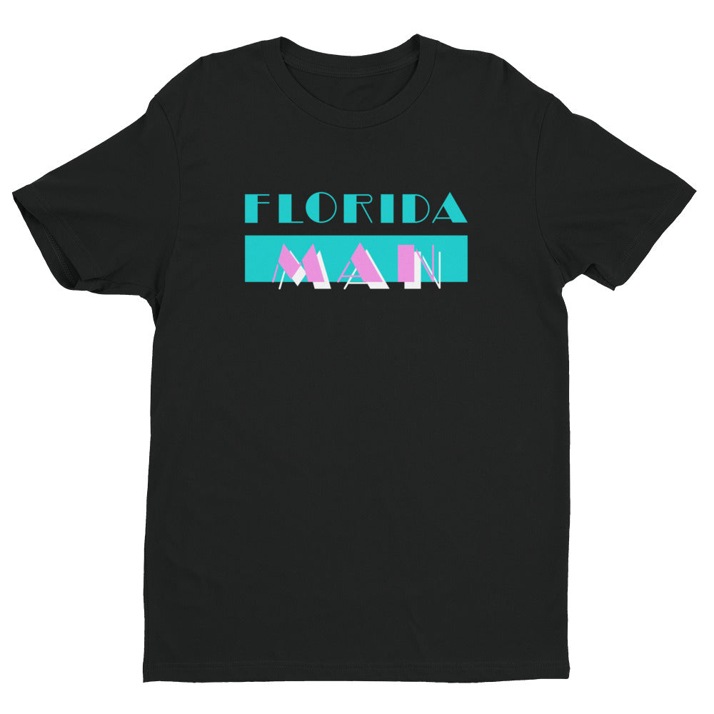Florida Man Black Premium Short Sleeve T-shirt | NoQuarter.us